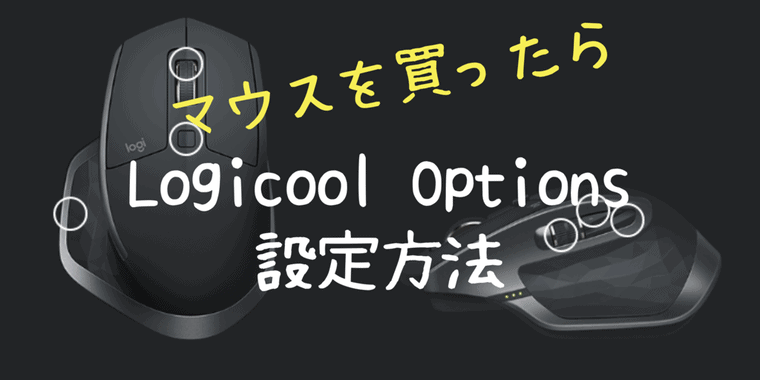 ロジクール【MX Master 2S】を買ったらする設定【Logicool Options】 | しゅろぐ