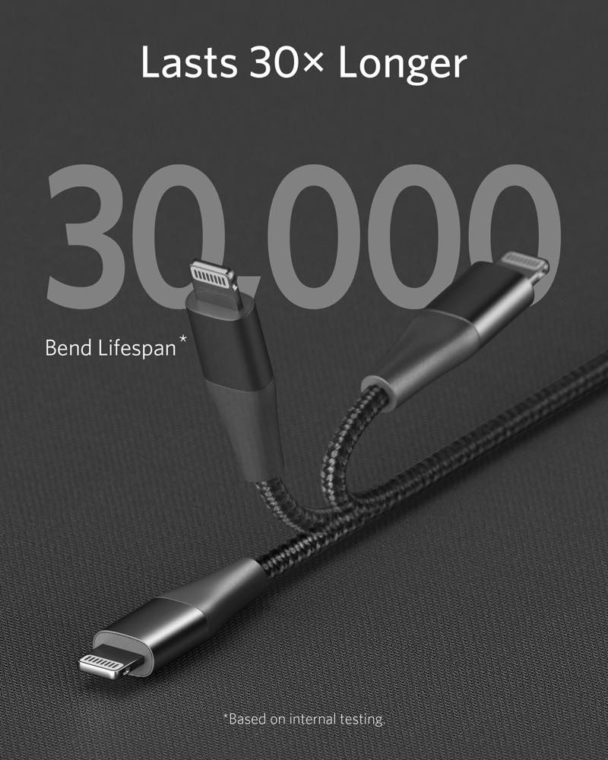 Anker PowerLine+ II USB-C & ライトニング ケーブル