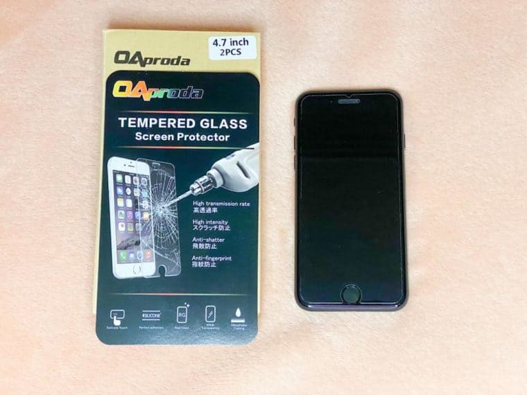 OAproda iPhone SE 第2世代 強化ガラス液晶保護フィルム