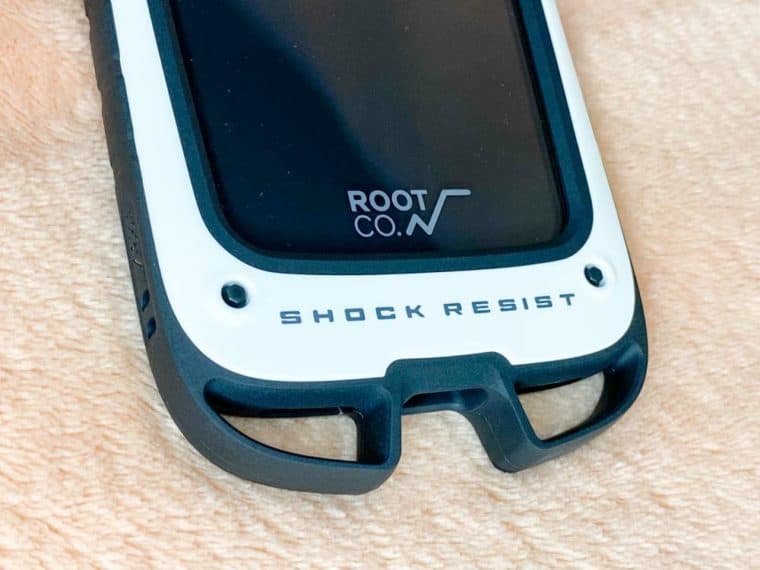 ROOT CO. Gravity Shock Resist Case ＋Hold. iPhone SE 第2世代