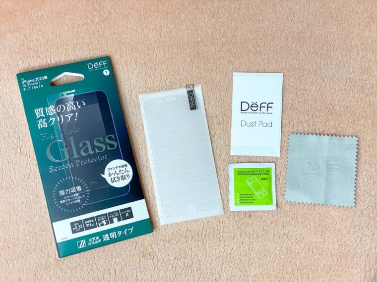 Deff ガラスフィルム High Grade Glass Screen Protector